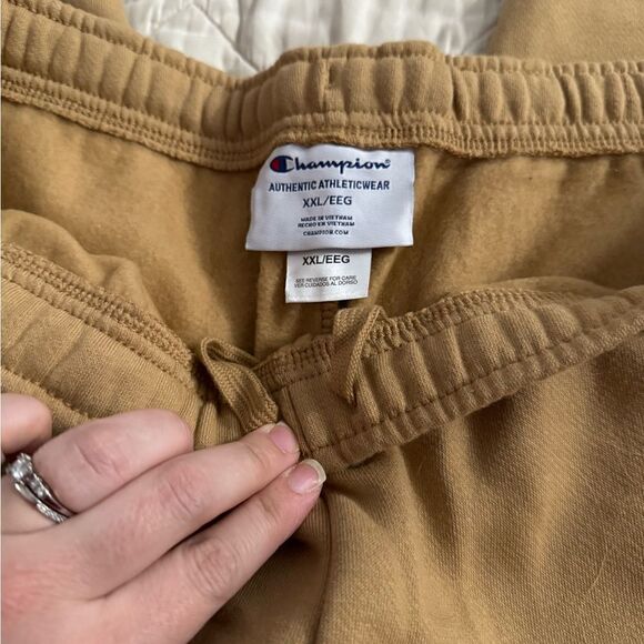 Champion Ladies Fleece Lined Joggers Tantalizing Tan NWT Size XXL - Picture 9 of 12
